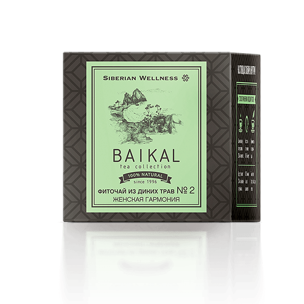 Фиточай из диких трав № 2 (Женская гармония) - Baikal Tea Collection