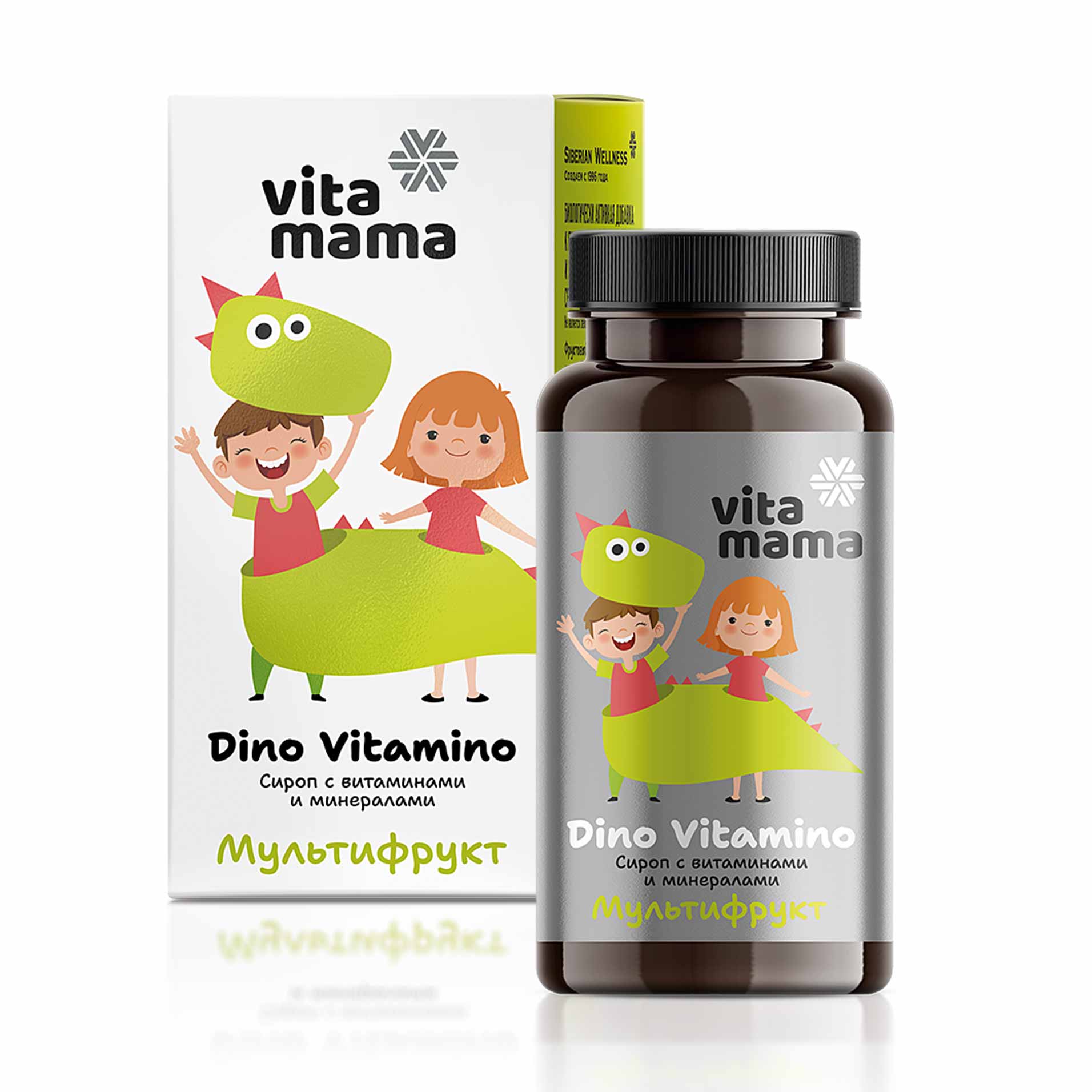 Dino Vitamino, сироп с витаминами и минералами